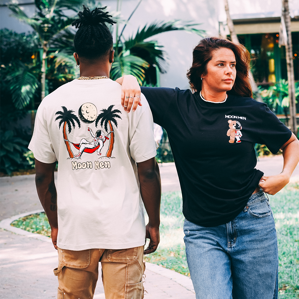 Astro Beach Heavyweight Tee Sand